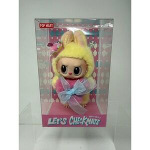 Pop Mart The Monsters Let's Checkmate Vinyl Plush Hanging Card Labubu New